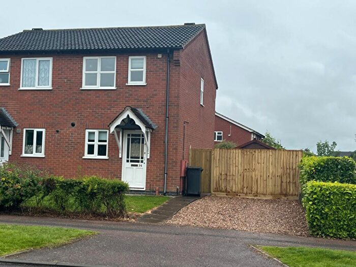 2 Bedroom Semi-Detached House To Rent In Blyth Avenue, Melton Mowbray, LE13