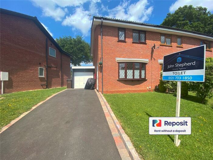 2 Bedroom Semi-Detached House To Rent In Kinsham Drive, Solihull, West Midlands, B91