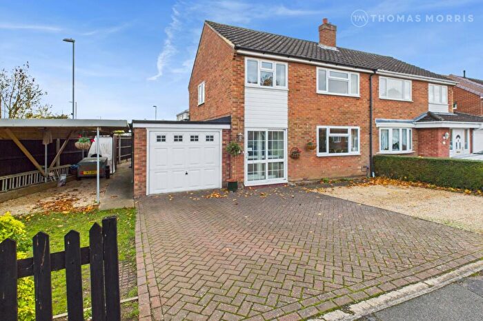 3 Bedroom Semi Detached House For Sale In Eagle Court, St. Neots, Cambridgeshire, PE19