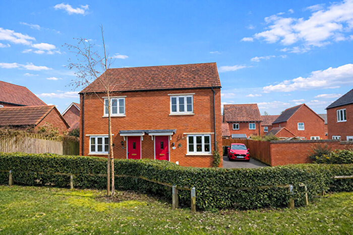 2 Bedroom Semi-Detached House For Sale In Meteor Drive, Lutterworth, LE17