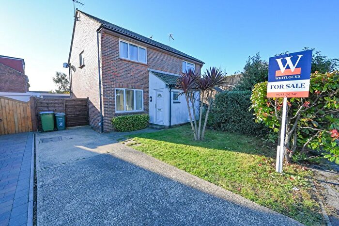 2 Bedroom Semi-Detached House For Sale In Osprey Gardens, North Bersted, Bognor Regis, PO22