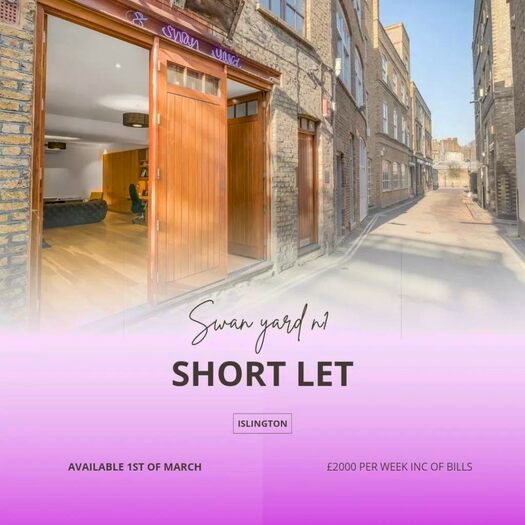 3 Bedroom Flat To Rent In Swan Yard, N1