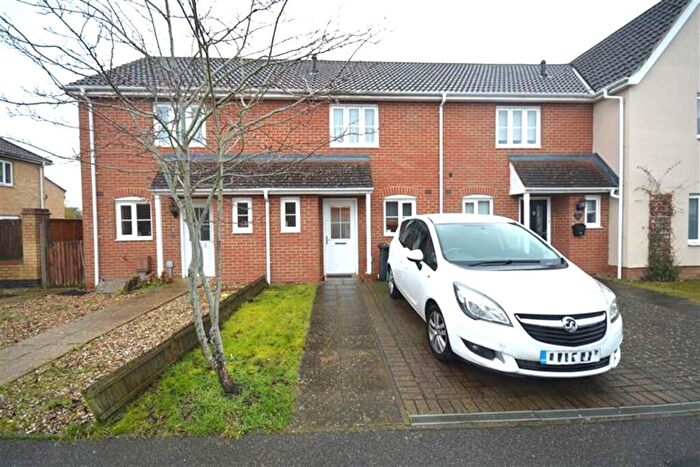 2 Bedroom Terraced House To Rent In Spicer Way, Great Cornard, Sudbury, CO10