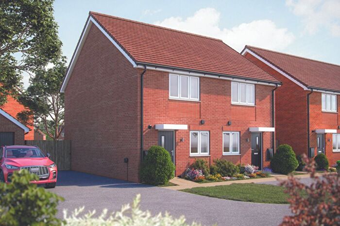 2 Bedroom Semi Detached House For Sale In "The Cartwright" At Banbury Road, Lighthorne, Warwick, CV35