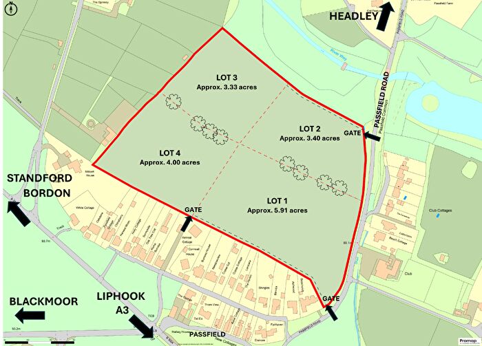 Land For Sale In Lot - Tupps Field, Passfield Road, GU30