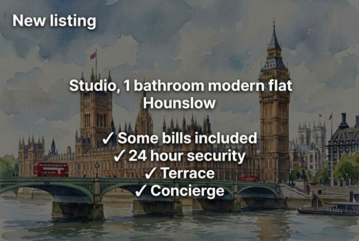 Studio To Rent In Victoria Road, Feltham, TW13