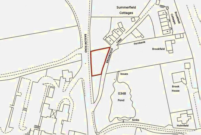 Land For Sale In Brookfield Lane, Bakewell, DE45