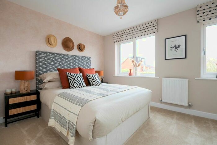 3 Bedroom Semi Detached House For Sale In "The Ambleford - Plot " At Rockcliffe Close, Church Gresley, Swadlincote, DE11