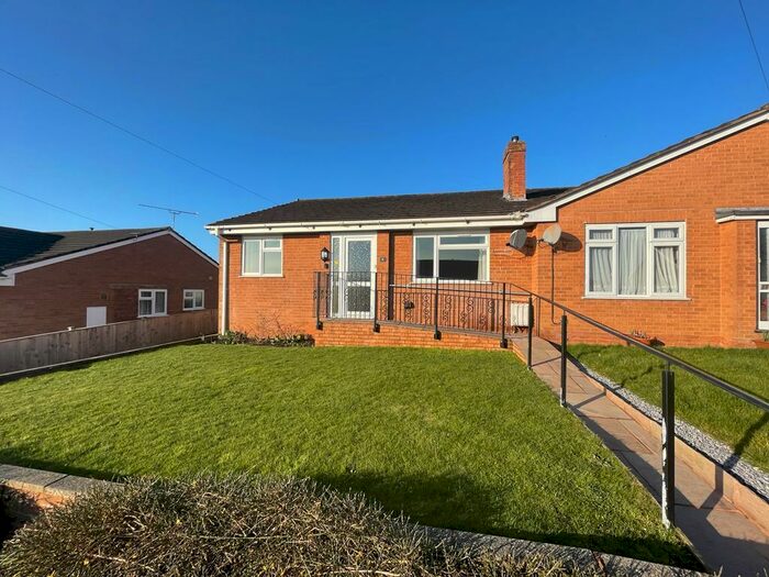 2 Bedroom Bungalow To Rent In Roberts Close, Cullompton, EX15