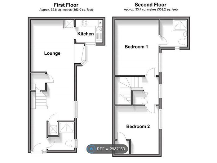 2 Bedroom Maisonette To Rent In Grace Hill, Folkestone, CT20