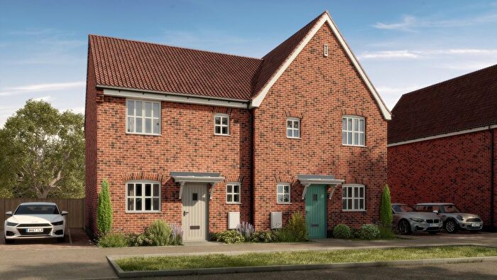 2 Bedroom Semi Detached House For Sale In Chediston Place, Halesworth, IP19