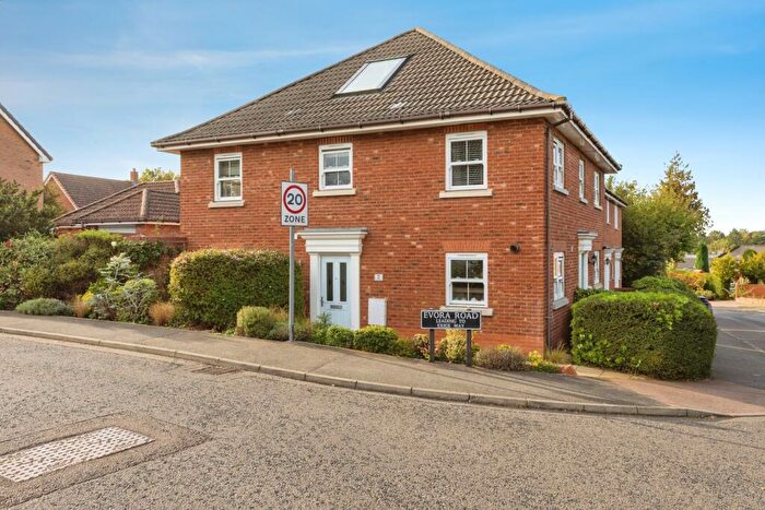 2 Bedroom Semi-Detached House For Sale In Evora Road, Wymondham, Norfolk, NR18