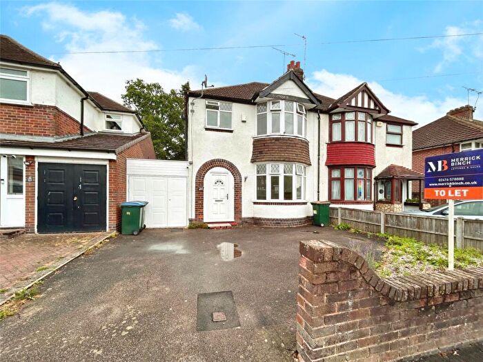 3 Bedroom Semi-Detached House To Rent In Dillotford Avenue, Styvechale, Coventry, CV3