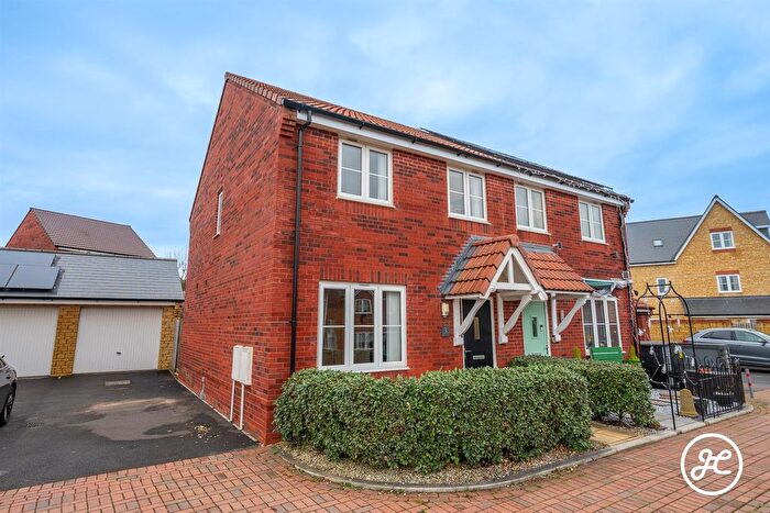 3 Bedroom Semi Detached House For Sale In Daffodil Place, Wilstock Village, Bridgwater, TA5
