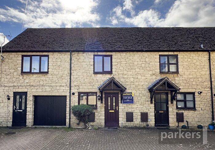 2 Bedroom Terraced House For Sale In Campden Close, Witney, Oxfordshire, OX28