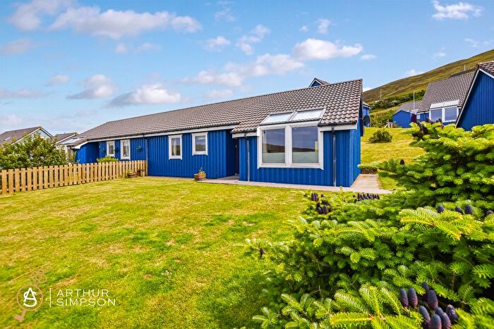 2 Bedroom Semi-Detached Bungalow For Sale In Hogalee, East Voe, Scalloway, Shetland, ZE1