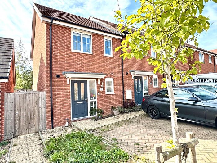 2 Bedroom End Of Terrace House For Sale In Felchurch Road, Sproughton, Ipswich, IP8