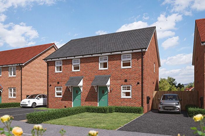 2 Bedroom Semi-detached House For Sale In "The Darland" At Bennetts Road, Keresley End, Coventry, CV7