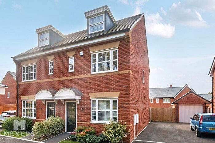 3 Bedroom Semi-Detached House For Sale In Thresher Way, Wimborne, BH21