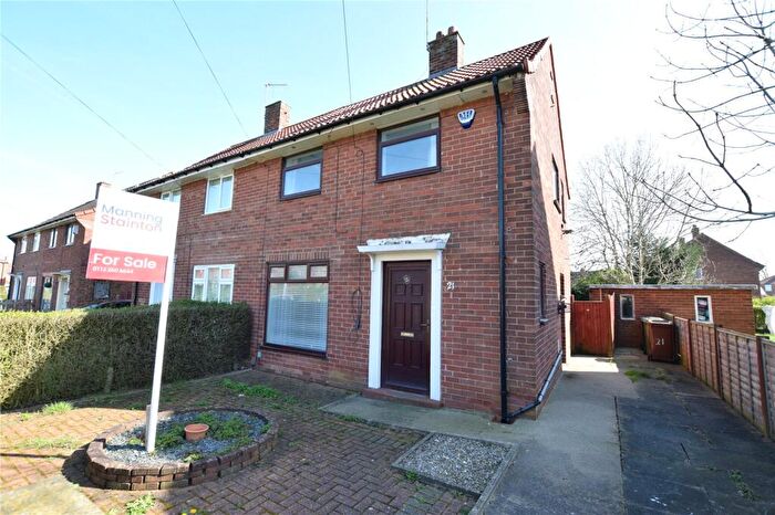 2 Bedroom Semi-Detached House For Sale In Stanks Avenue, Leeds, West Yorkshire, LS14