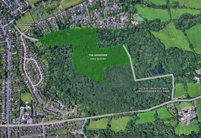 Land For Sale In The Ashdown, Brokes Wood, Hillcrest, Tunbridge Wells, Kent, TN4