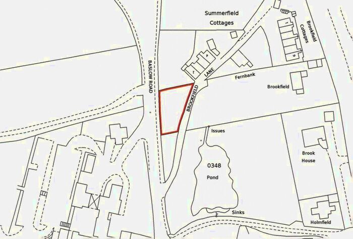 Land For Sale In Brookfield Lane, Bakewell, DE45