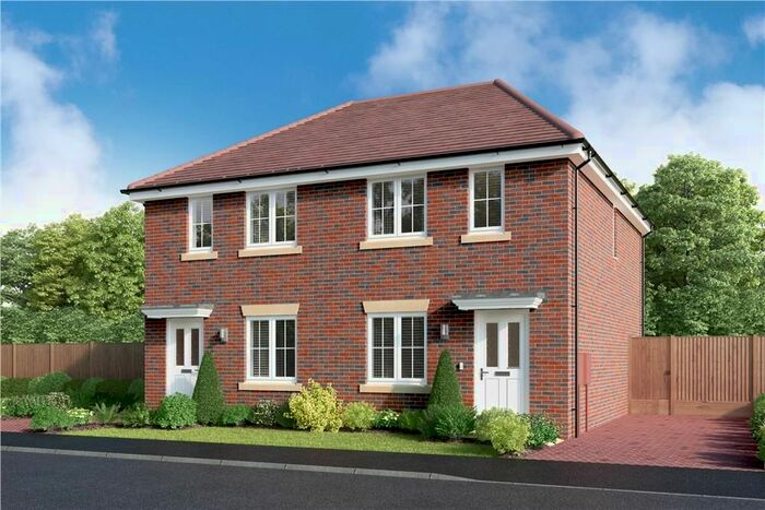 2 Bedroom Semi Detached House For Sale In "Delmont" At Berrywood Road, Northampton, NN5