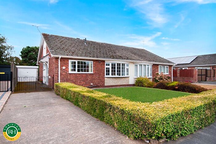 2 Bedroom Semi-Detached Bungalow For Sale In Westfield Road, Tickhill, Doncaster, DN11