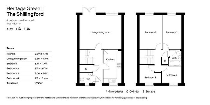 4 Bedroom Terraced House For Sale In Alphington, Exeter, Devon, EX2