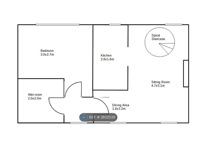 1 Bedroom Flat To Rent In Uttoxeter Road, Abbots Bromley, WS15