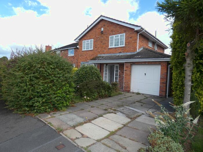 4 Bedroom Detached House To Rent In Rushton Drive, Hough, Crewe, CW2
