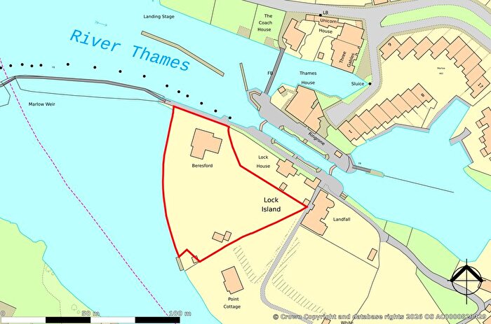 5 Bedroom Property For Sale In Beresford, Lock Island, Mill Road, Marlow, Buckinghamshire, SL7