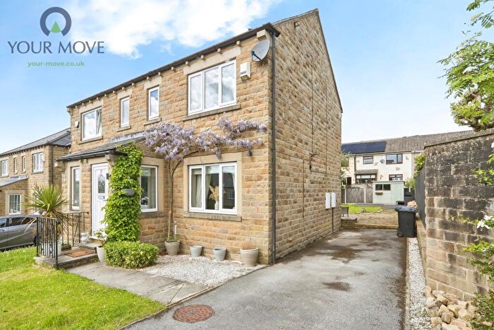 2 Bedroom Semi-Detached House For Sale In Highoak Garth, Oakworth, Keighley, West Yorkshire, BD22