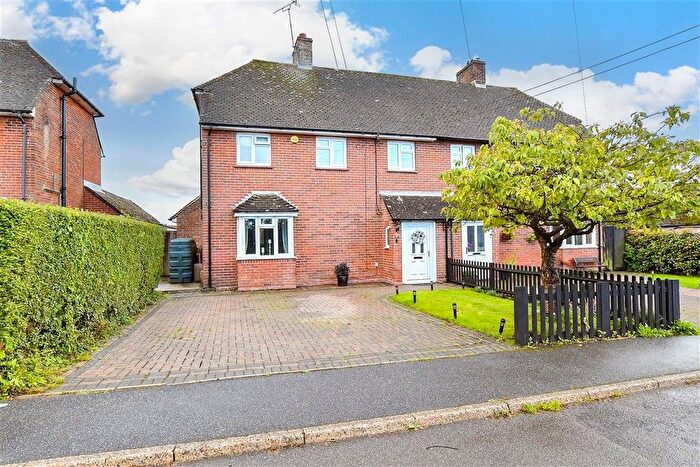 3 Bedroom Semi-Detached House For Sale In Brook Lane Cottages, Sellindge, Ashford, Kent, TN25