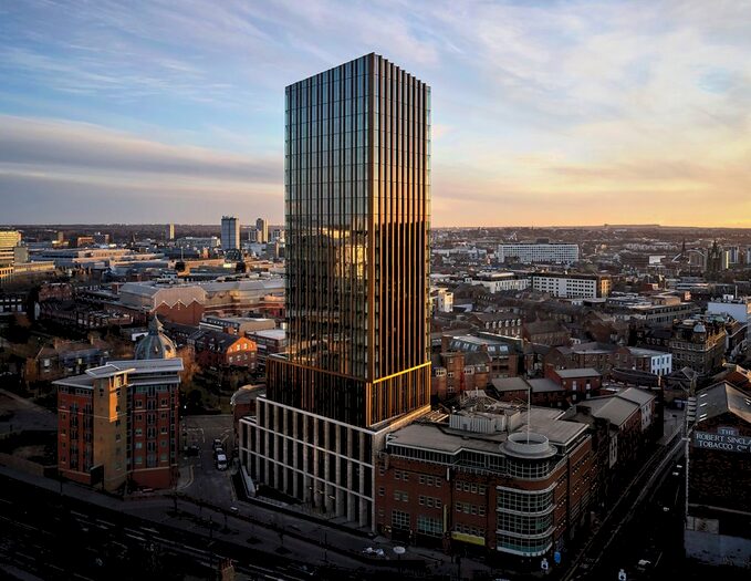 1 Bedroom Block Of Flats To Rent In Hadrian's Tower, Rutherford Street, Newcastle Upon Tyne, NE4