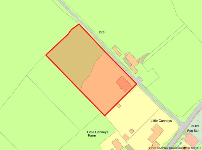 Land For Sale In Land Rear Of Little Canneys, Stow Road, Cold Norton, Essex, CM3