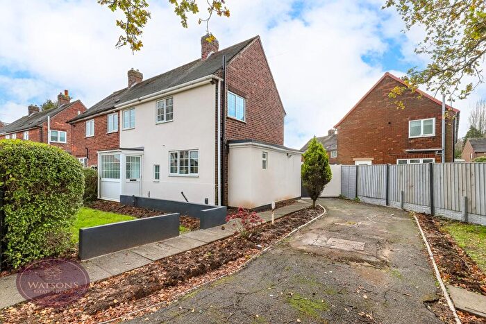2 Bedroom Semi Detached House For Sale In Poplar Crescent, Nuthall, Nottingham, NG16