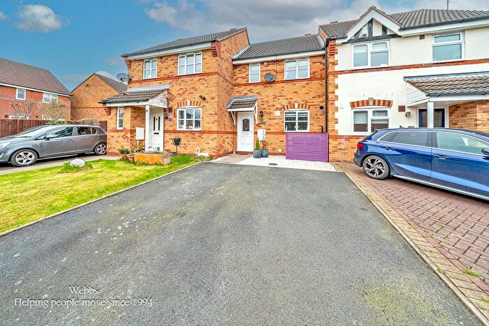 2 Bedroom Town House For Sale In Whitethorn Close, Hednesford, Cannock, WS12