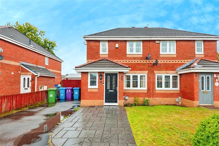 3 Bedroom Semi Detached House For Sale In Avington Close, West Derby, Liverpool, Merseyside, L12