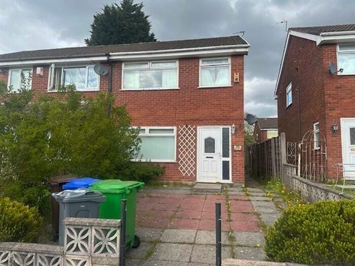 3 Bedroom Semi-Detached House To Rent In Carnoustie Close, New Moston, Manchester, M40