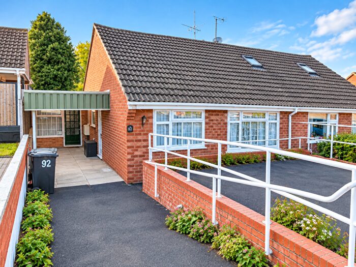 2 Bedroom Semi-Detached Bungalow For Sale In The Meadows, Leominster, Herefordshire, HR6