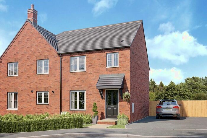 3 Bedroom Terraced House For Sale In "The Byford - Plot " At Weldon Manor, Burdock Street, Priors Hall Park Zone, Corby, NN17