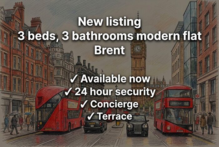 3 Bedroom Flat To Rent In Belgrave Road, Wembley, HA0