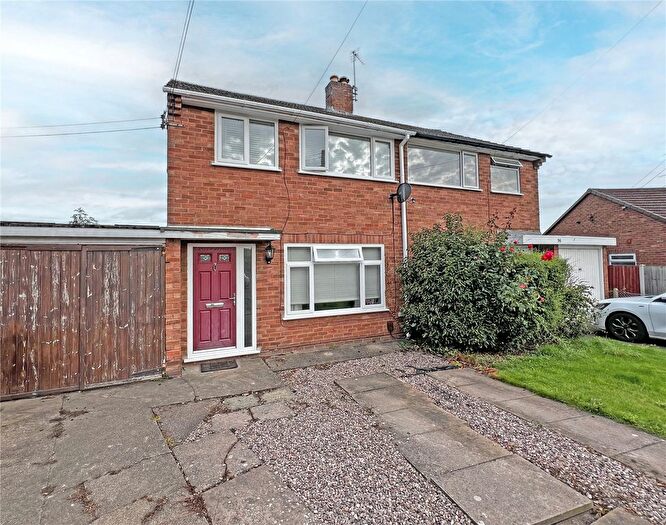 3 Bedroom Semi-Detached House For Sale In Malvern Crescent, Little Dawley, Telford, Shropshire, TF4