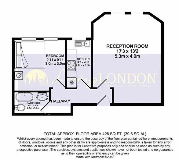 1 Bedroom Flat To Rent In Langham Parade, Langham Road, London, N15