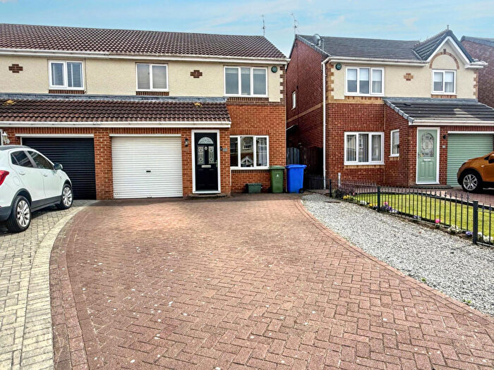 3 Bedroom Semi-Detached House For Sale In Langton Drive, Cramlington, Northumberland, NE23