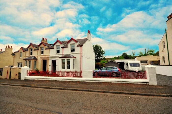 3 Bedroom Semi-Detached House For Sale In Ravenswood, Main Street, Glenluce, Newton Stewart, Wigtownshire, DG8