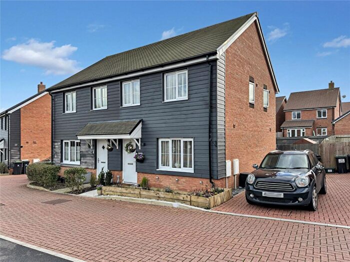 3 Bedroom Semi Detached House For Sale In Minerva Way, Blandford St. Mary, Blandford Forum, Dorset, DT11