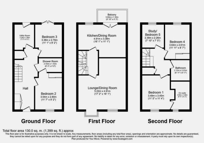 5 Bedroom Terraced House To Rent In Appleton Drive, Basingstoke, RG24