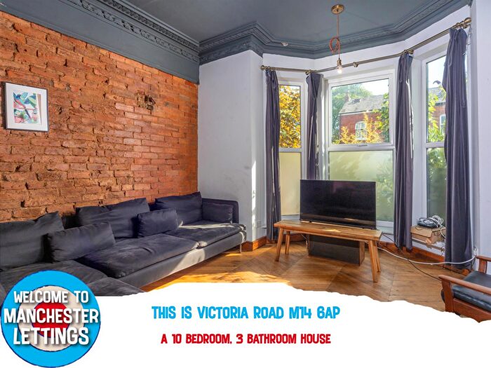 10 Bedroom House To Rent In Victoria Road Fallowfield, M14